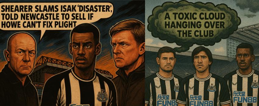 Alan Shearer slams Isak ‘disaster’